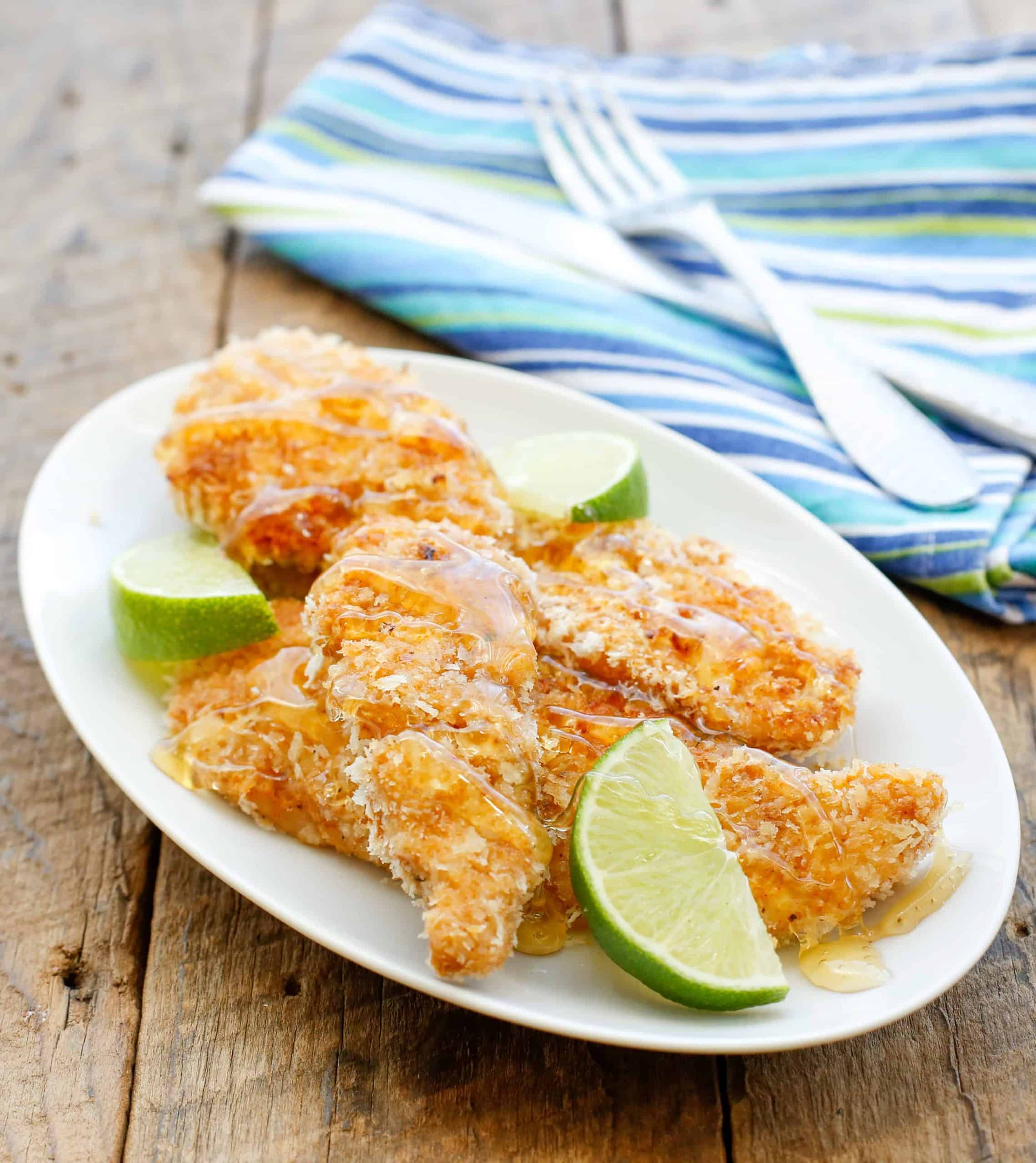 Honey Lime Chicken Crunchy Goodness