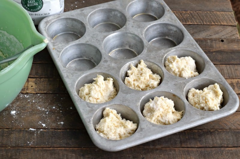 Using a Muffin Tin For Baking Biscuits
