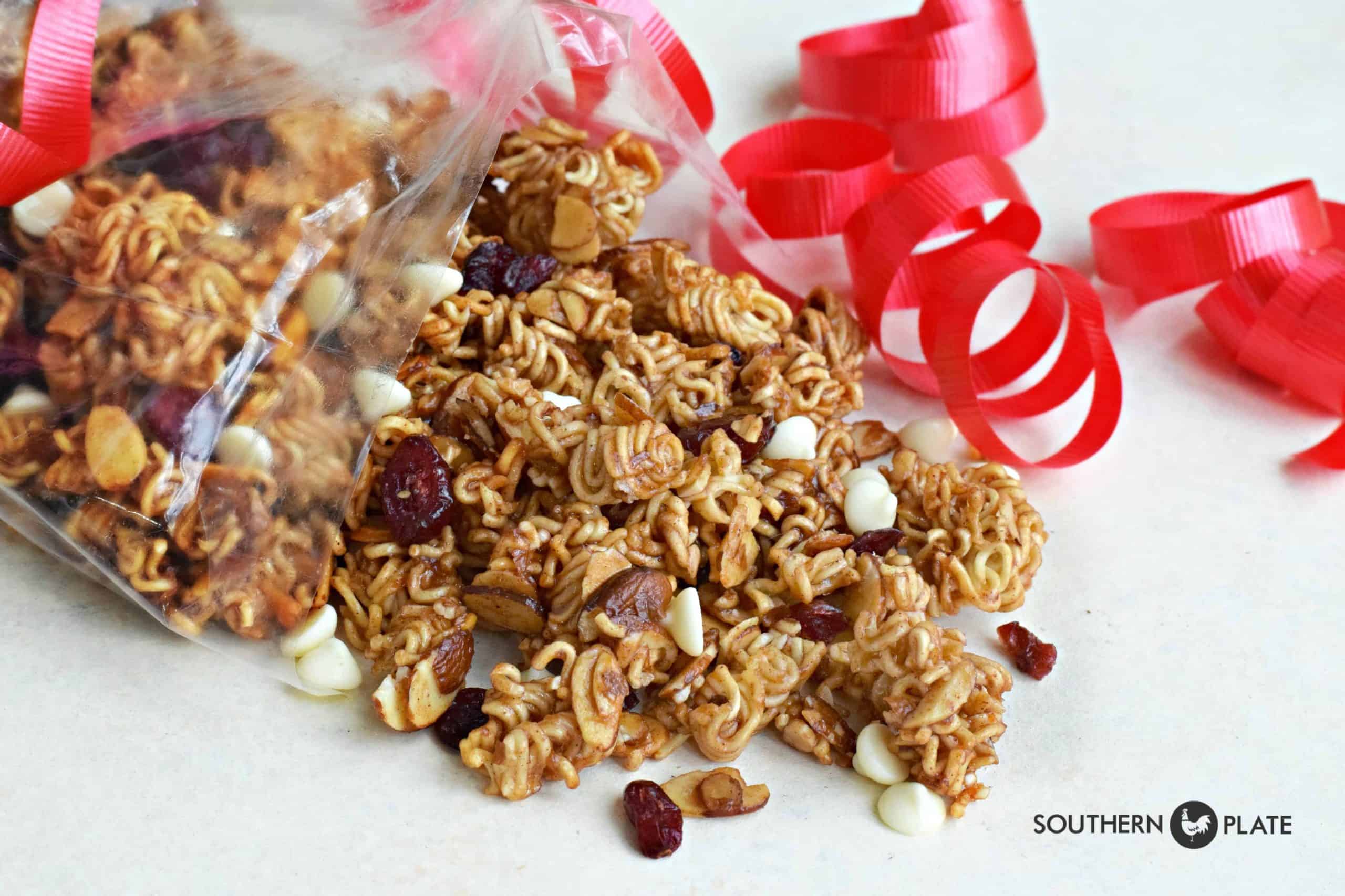 Honey Ramen Snack Mix