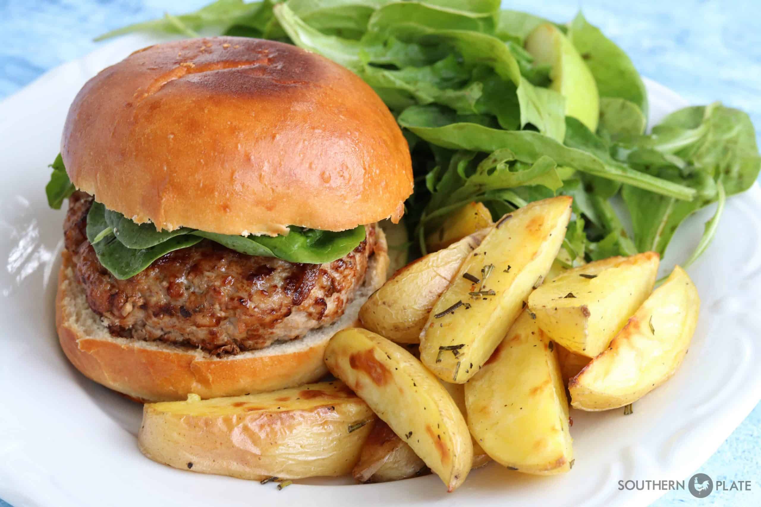 Juicy Ground Pork Burgers With a Surprise Ingredient