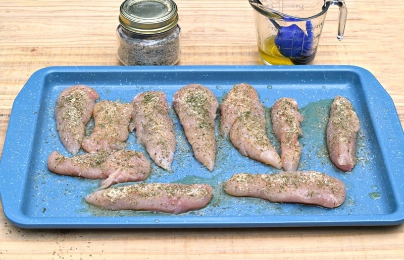 Zesty Baked Chicken Tenders