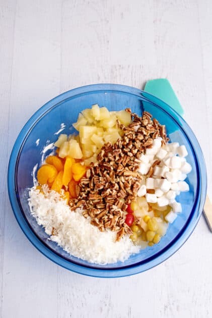 Add remaining ingredients to mixing bowl.