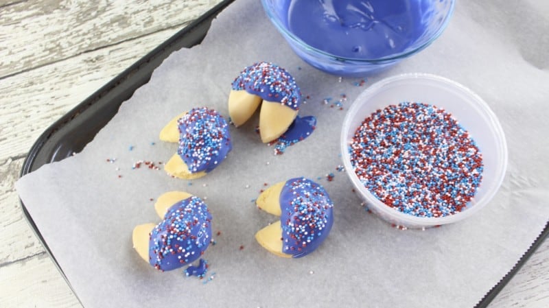 Patriotic Fortune Cookies