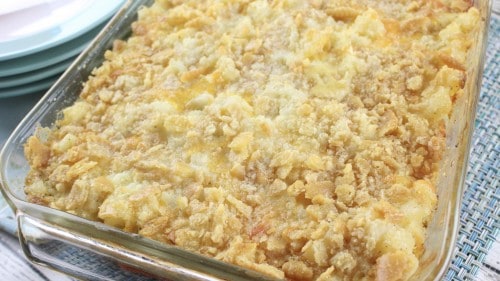 Baked Sour Cream Hash Brown Casserole