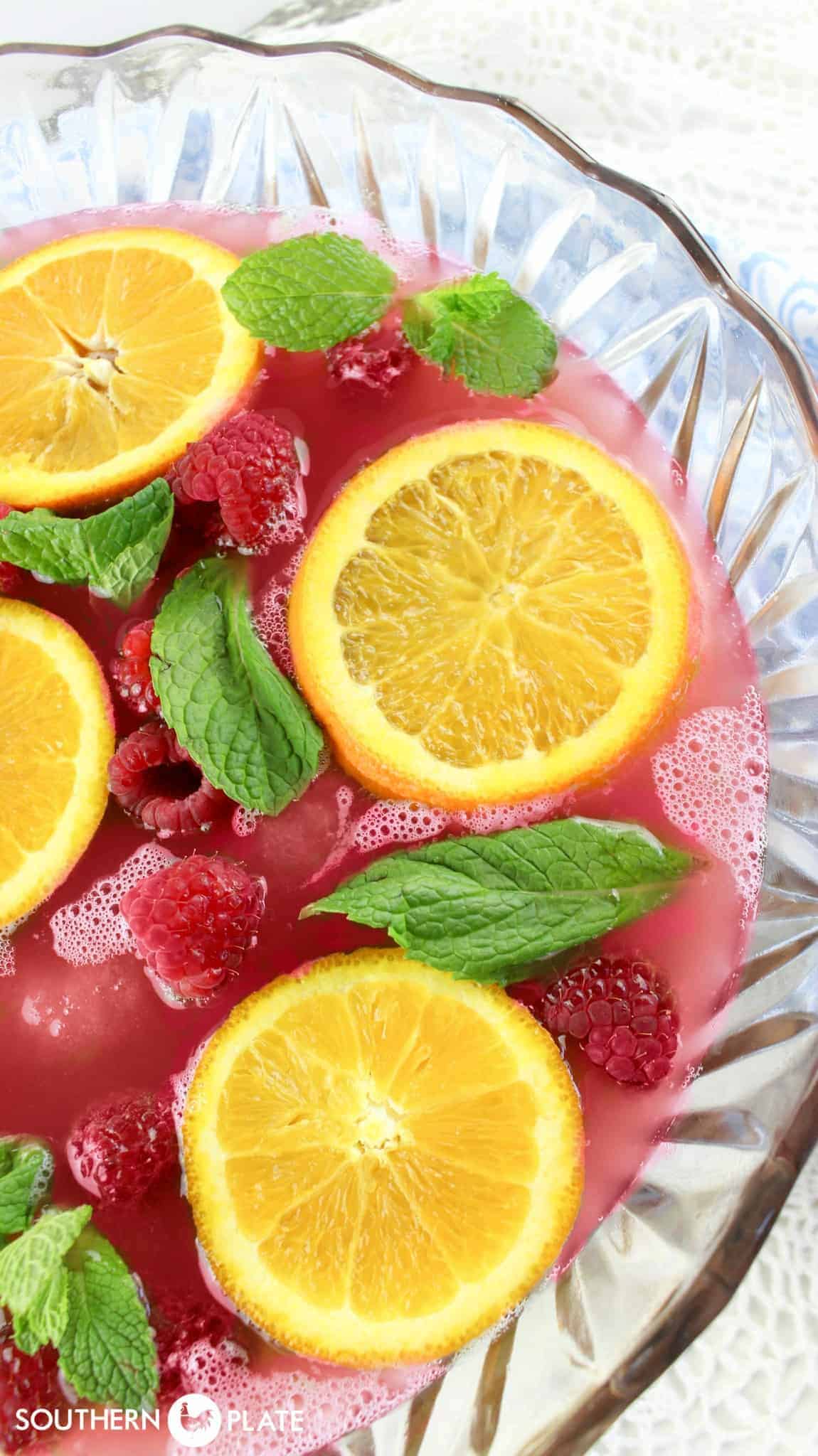 Wedding Punch (Non-Alcoholic Cranberry Punch)