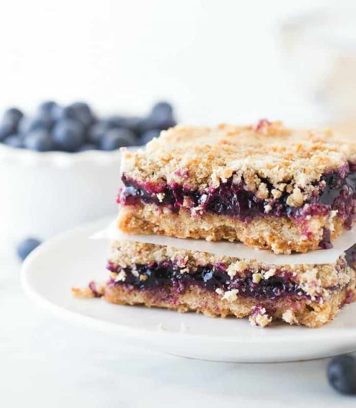 Blueberry Crumble Bars