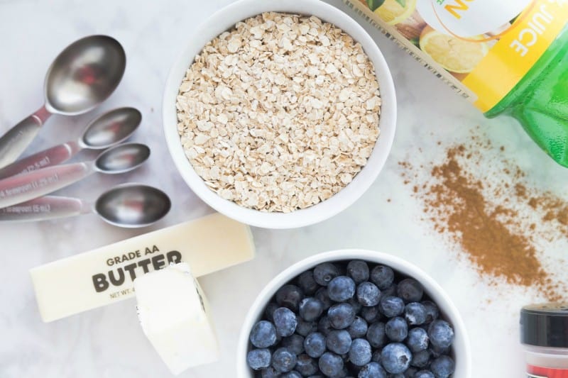 Blueberry Crunch Bars