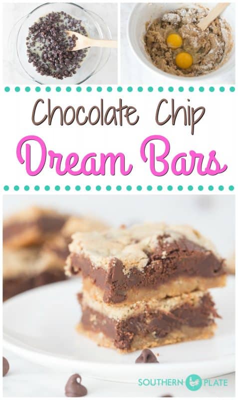 Chocolate Chip Dream Bars - SO EASY and So GOOD!