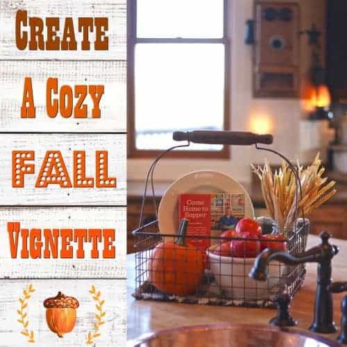 How To Create a Cozy Fall Vignette