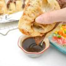 French dip sandwich (game day recipes)