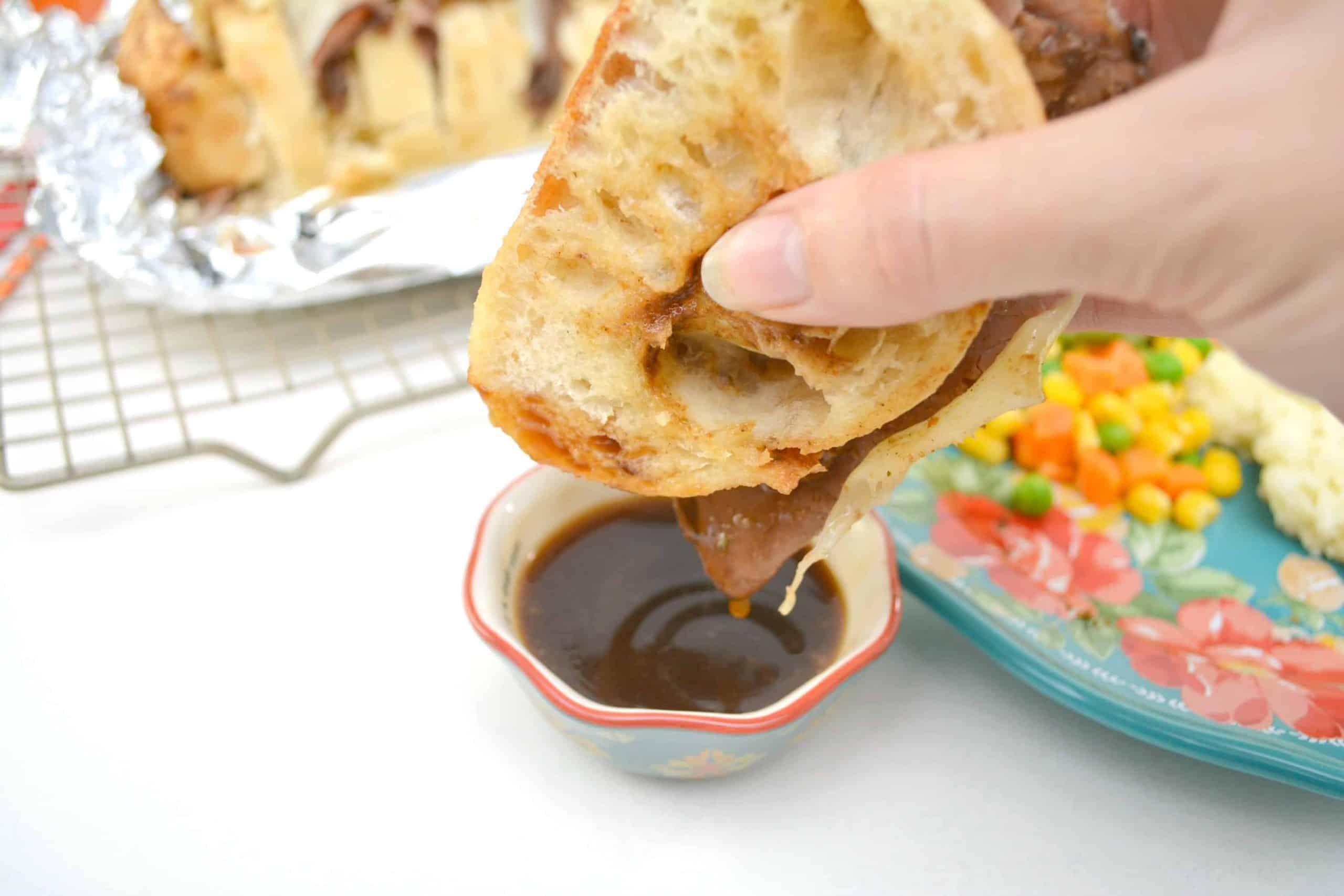 French dip sandwich (game day recipes)