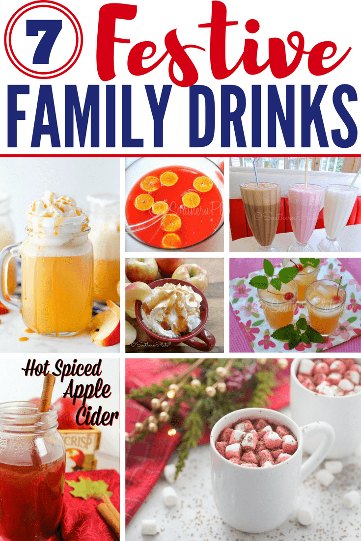 7 Festive Family Drinks For The Whole Family To Enjoy