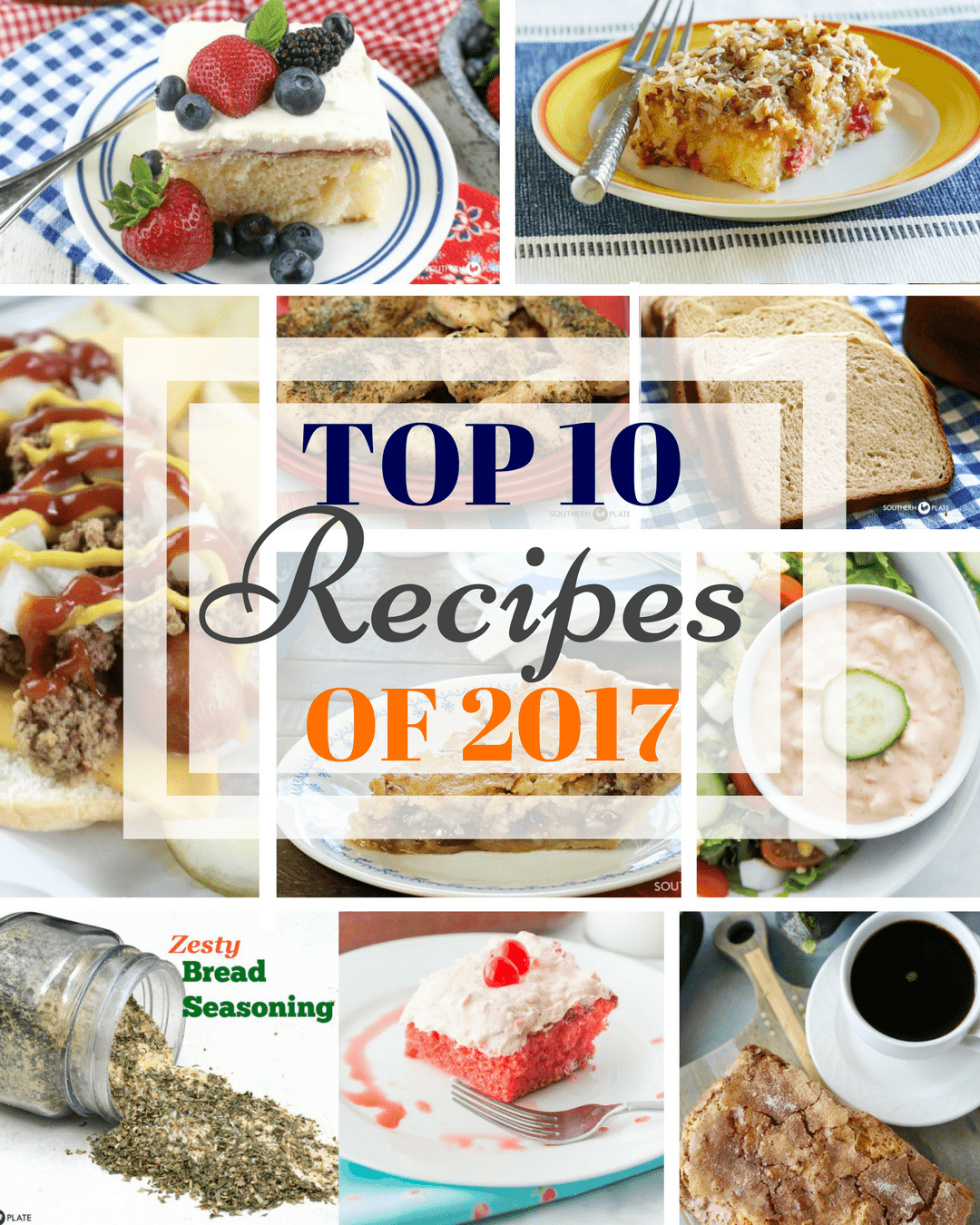 Top 10 Recipes of 2023