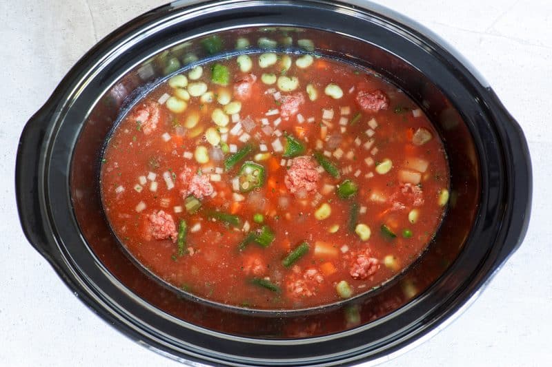 Add all ingredients to the slow cooker.