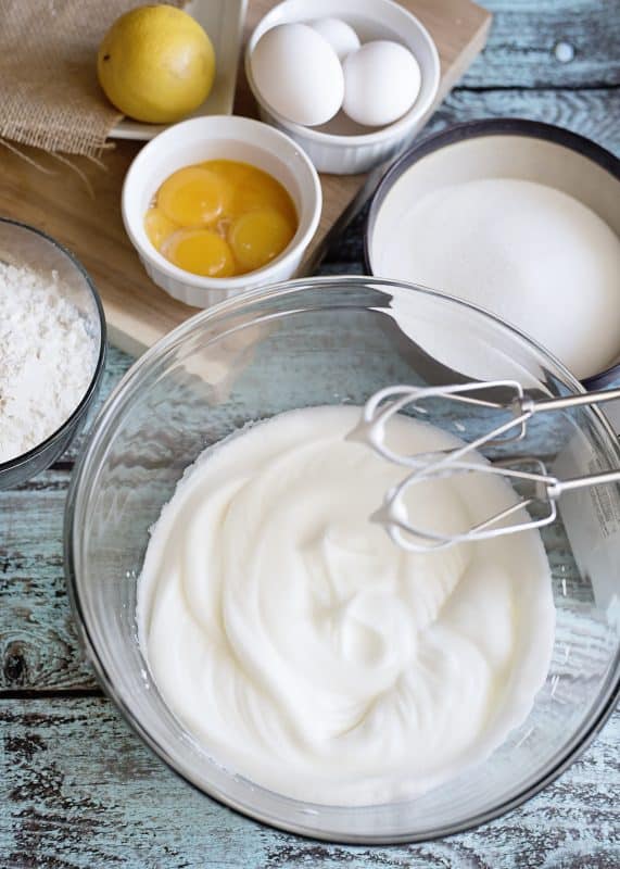 Beating Egg Whites For Grandmama's Wind Cake