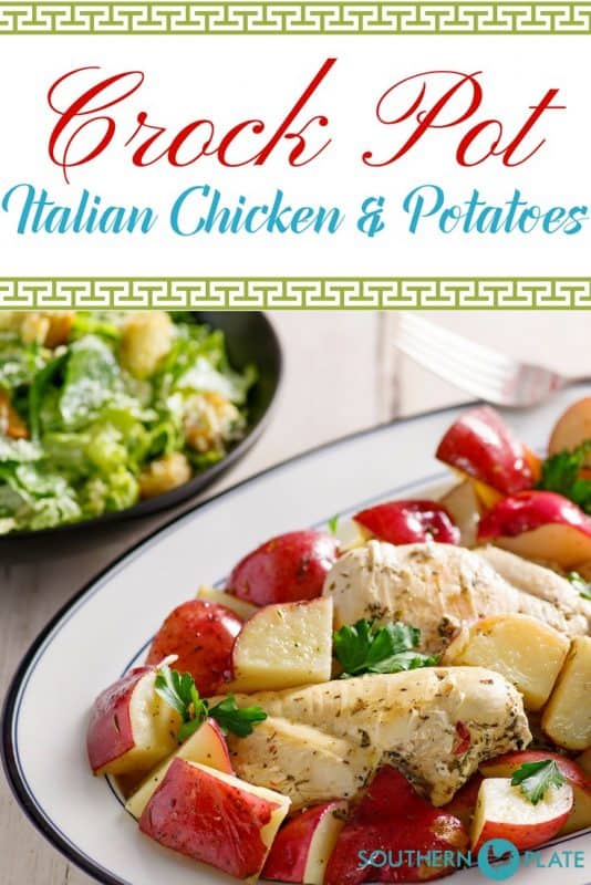 Crockpot Italian Chicken and Potatoes