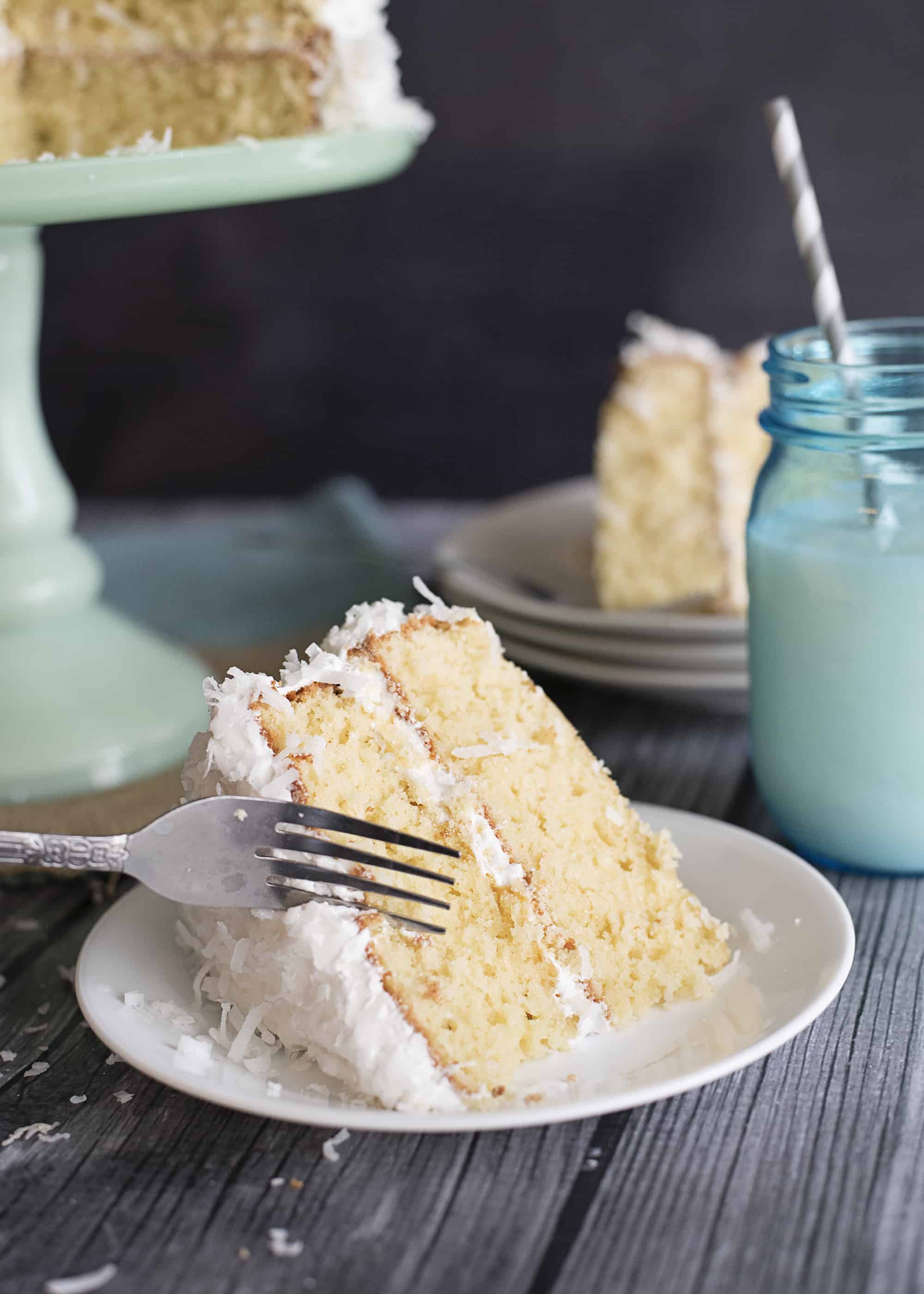 Old-Fashioned Coconut Cake With 7-Minute Frosting - Southern Plate