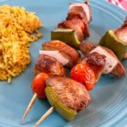 chicken kabobs