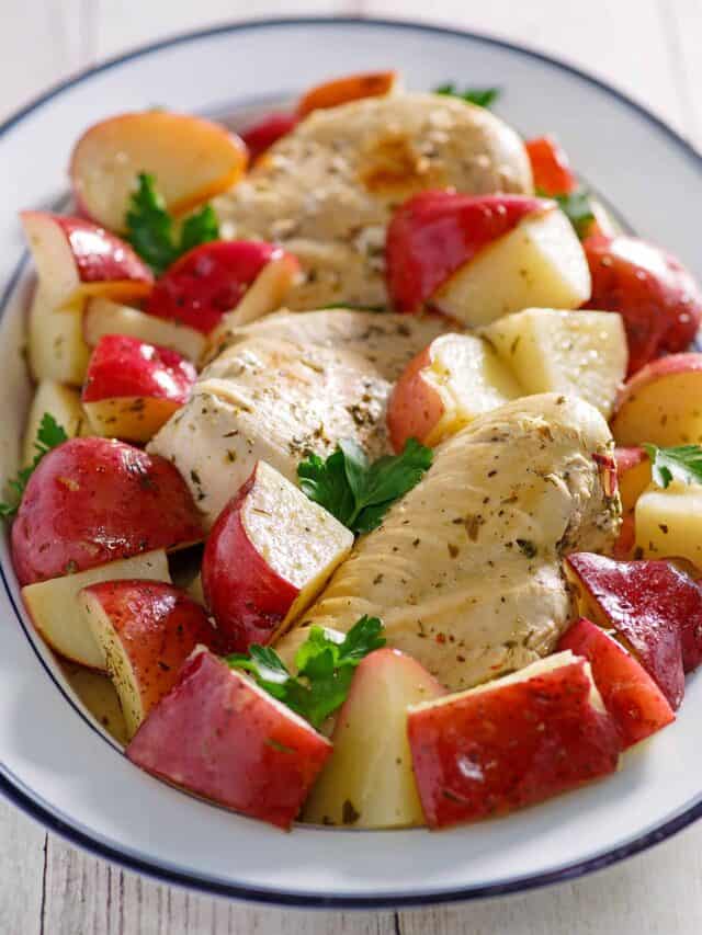 Crockpot Italian Chicken and Potatoes Southern Plate