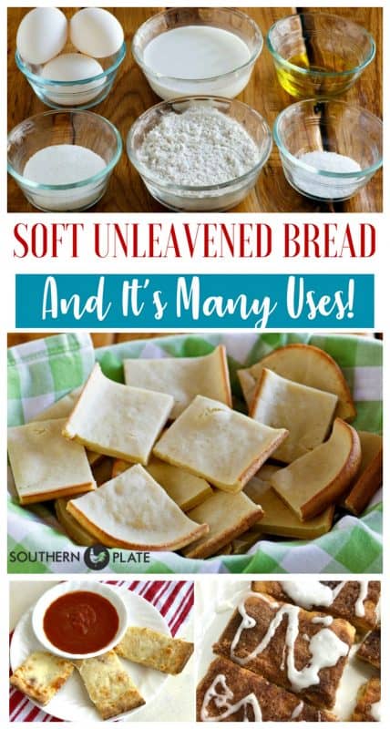 Soft Unleavened Bread - Cheesy Bread, Cinnamon Sticks, and More!