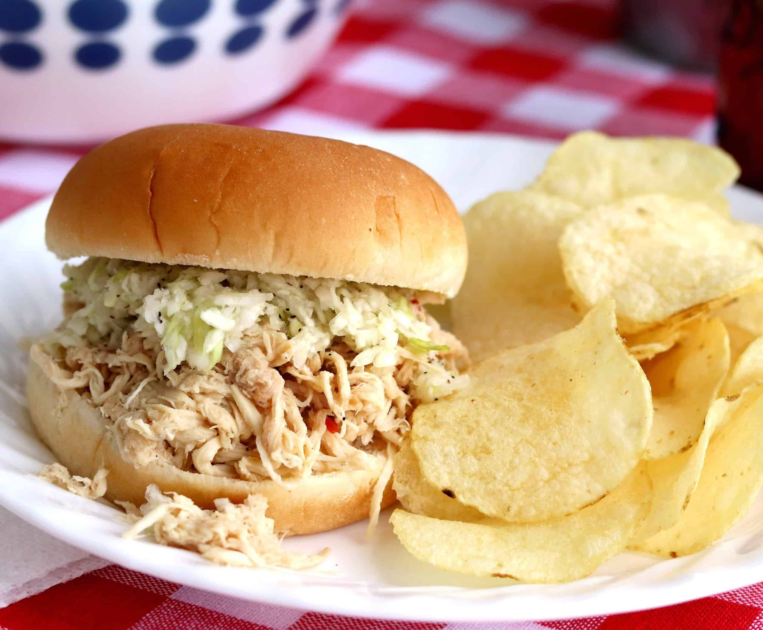 North Alabama Style Pulled Chicken BBQ