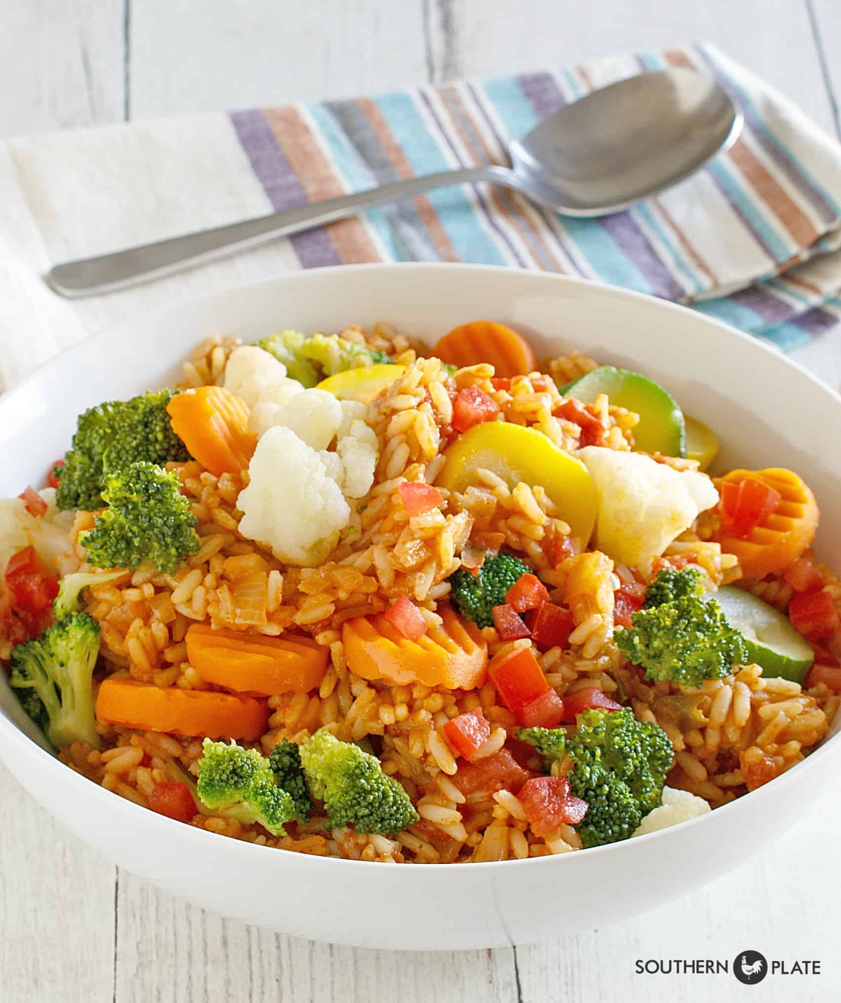 Quick & Easy Vegetable Jambalaya