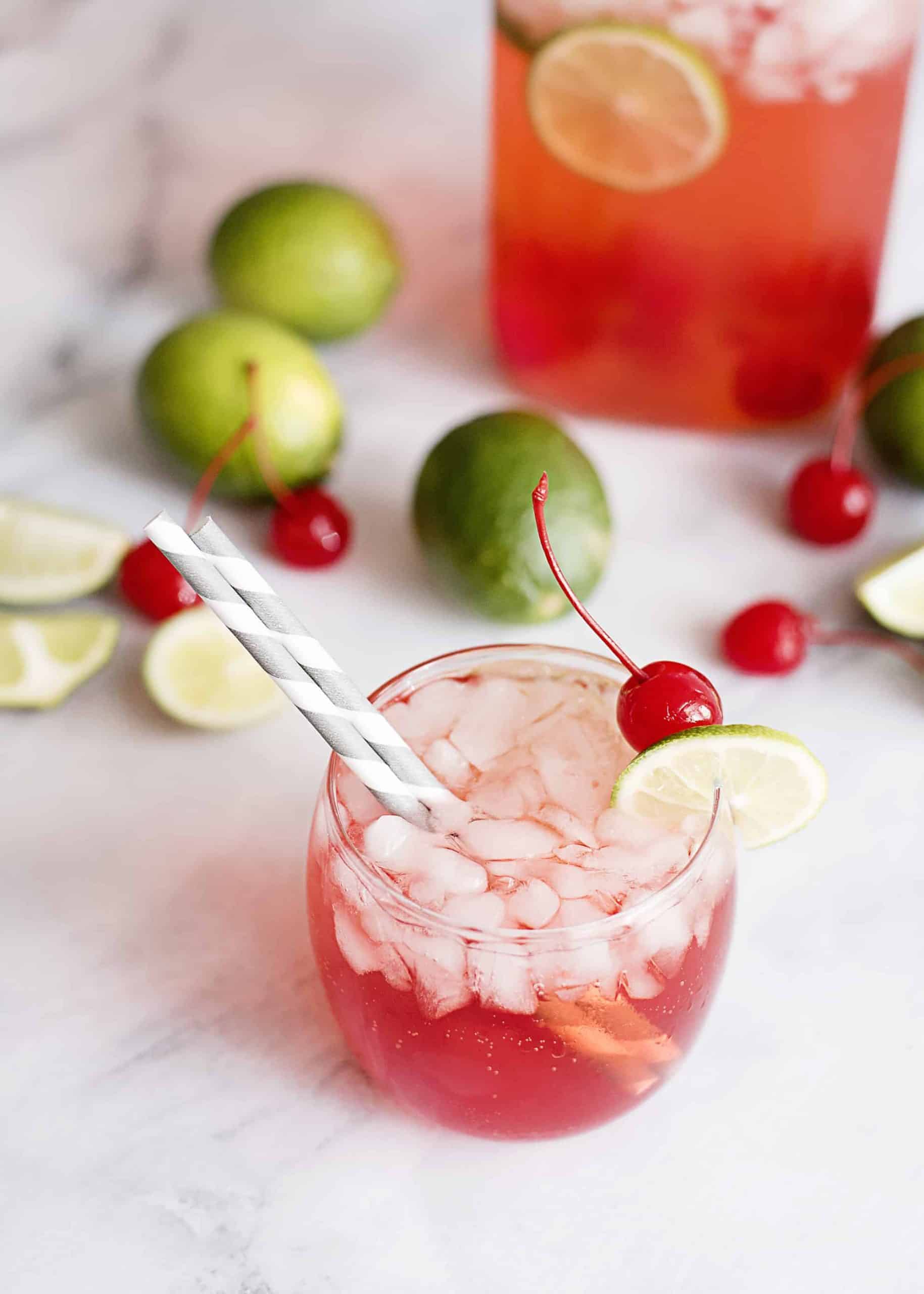 Cherry Limeade – Quick and Fresh!