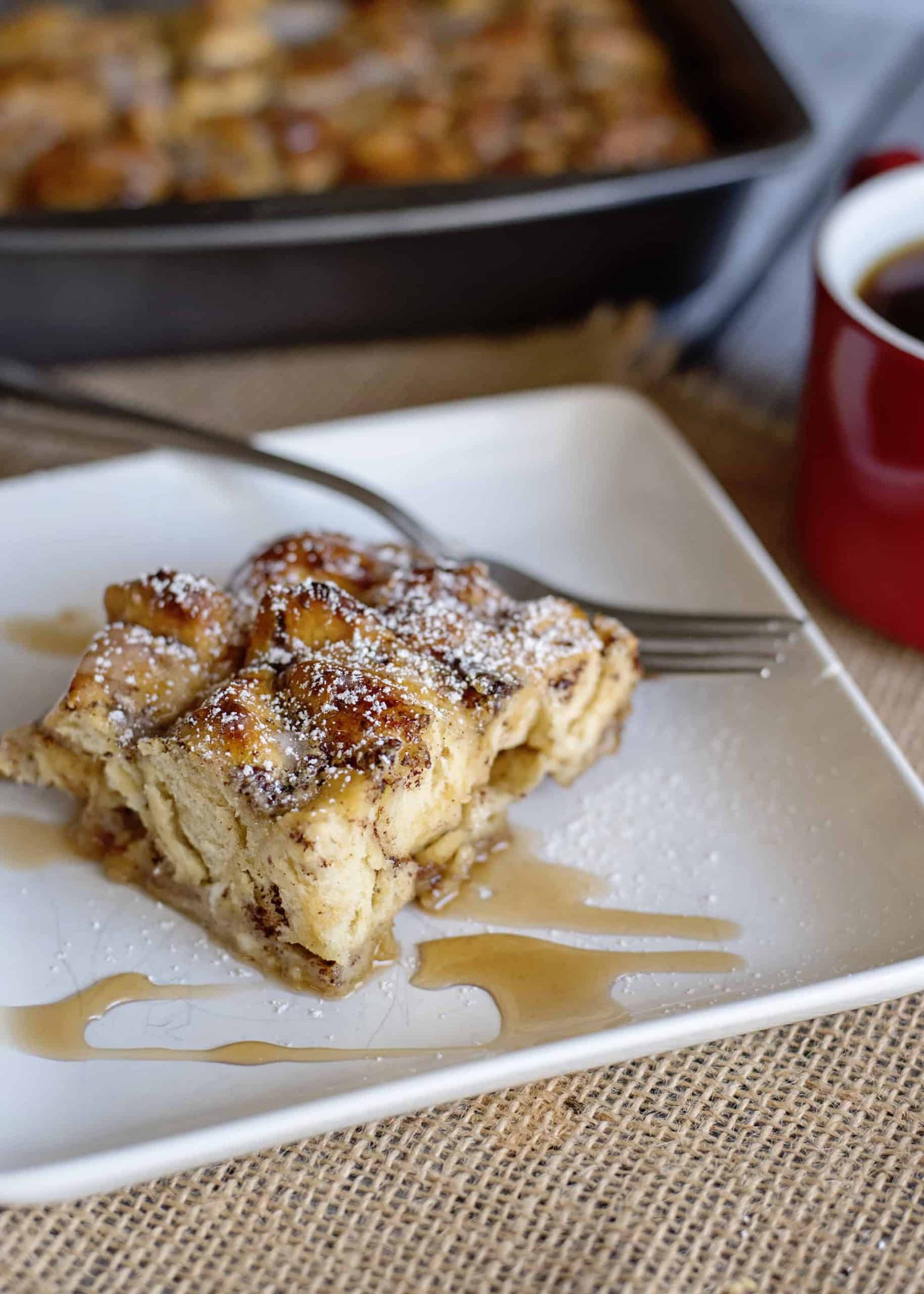 Cinnamon Roll French Toast Casserole