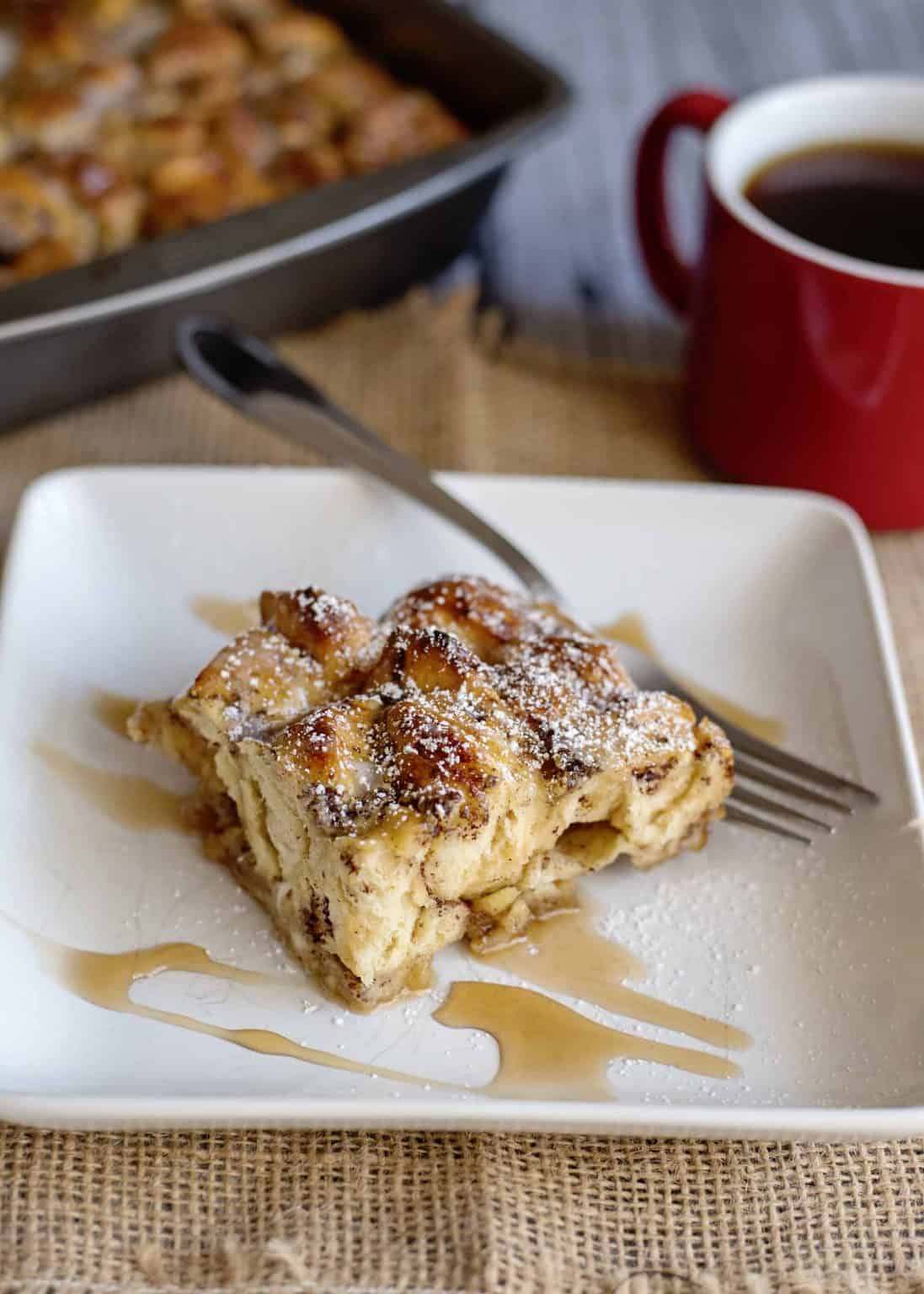 Cinnamon Roll French Toast Bake - Southern Plate