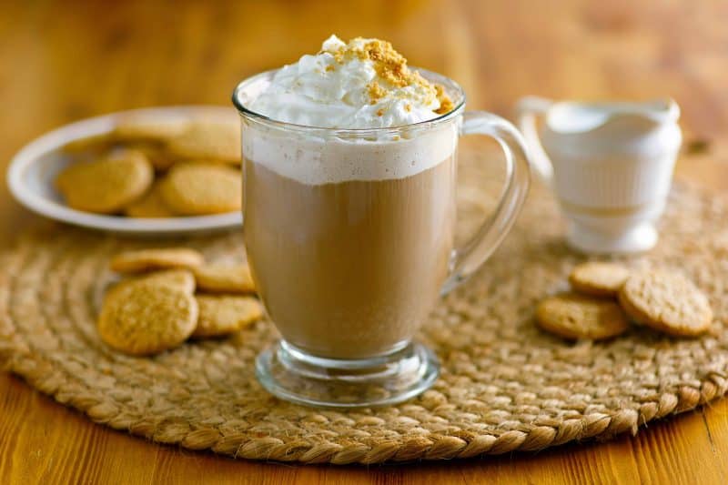 Gingerbread-spiced coffee