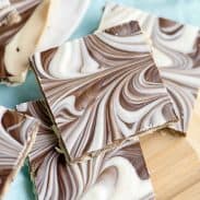 cut pieces of tiger buter