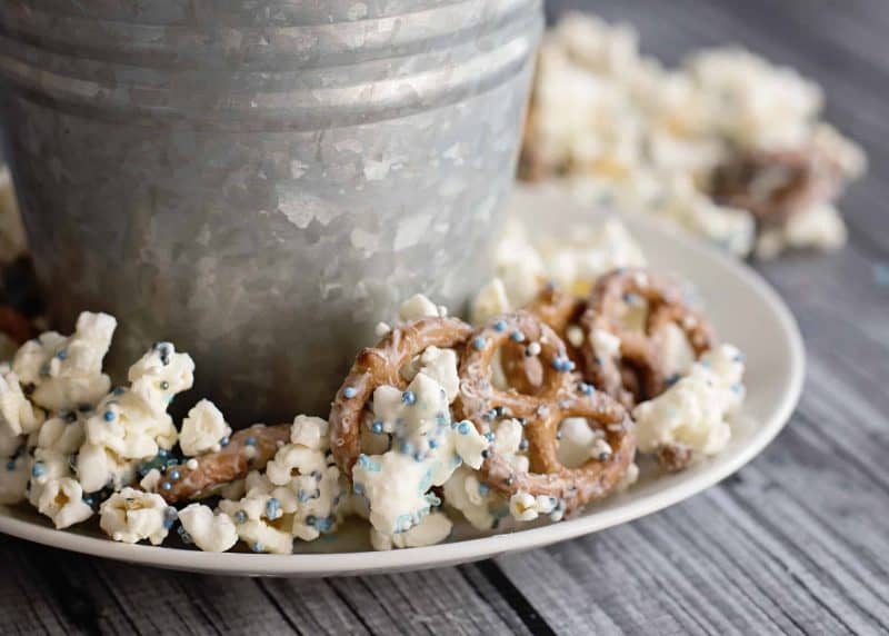 Holiday Popcorn Crunch- and Shifting our Holiday Focus
