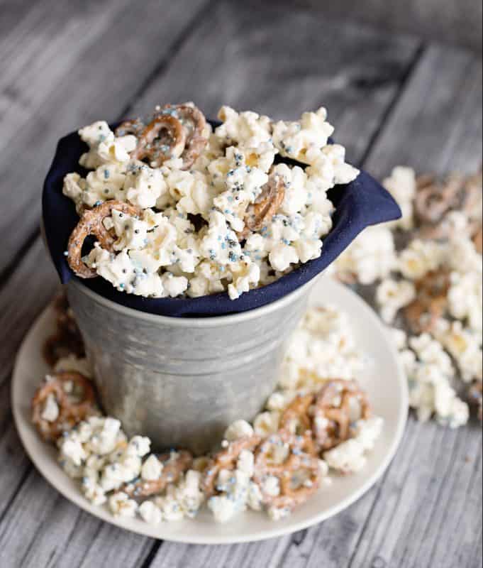 Holiday Popcorn Crunch- and Shifting our Holiday Focus