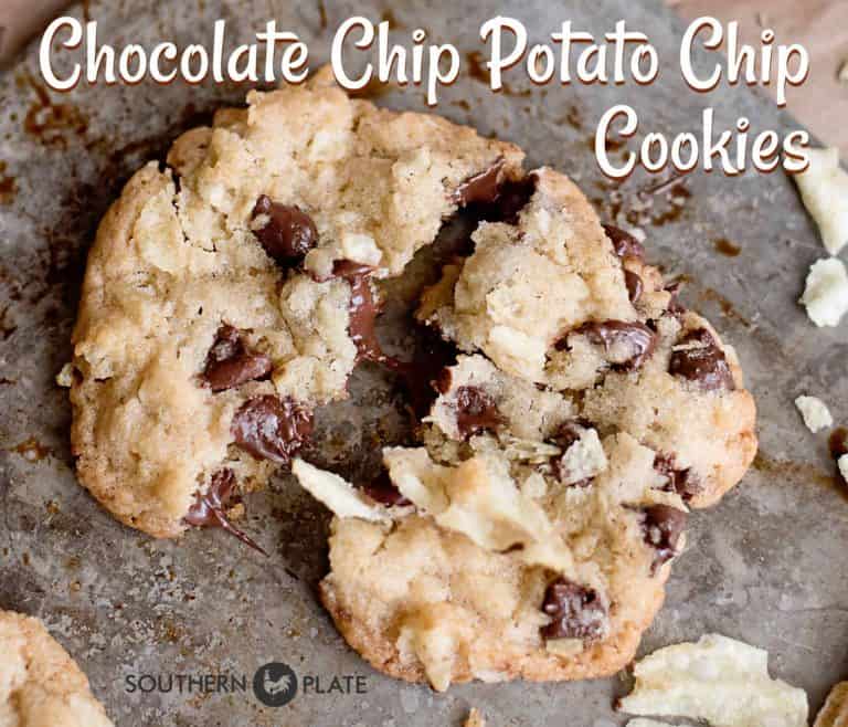 Chocolate Chip Potato Chip Cookies