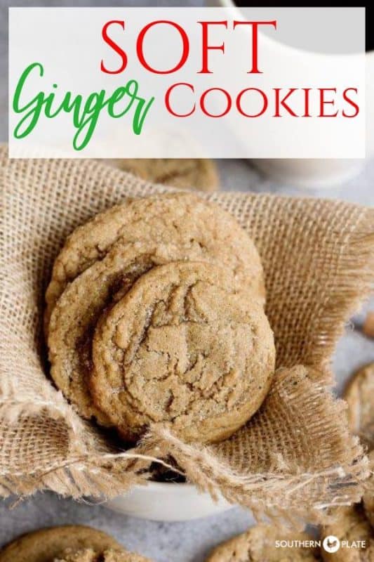 Soft Ginger Cookies - Guaranteed to become an heirloom recipe! 