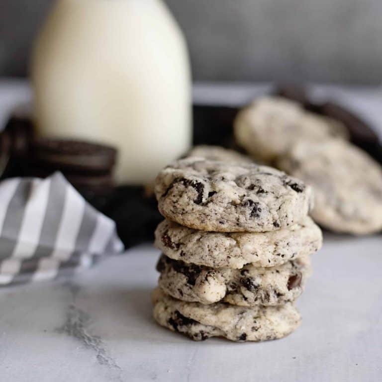 Cookies and Cream Cookies Using Cake Mix