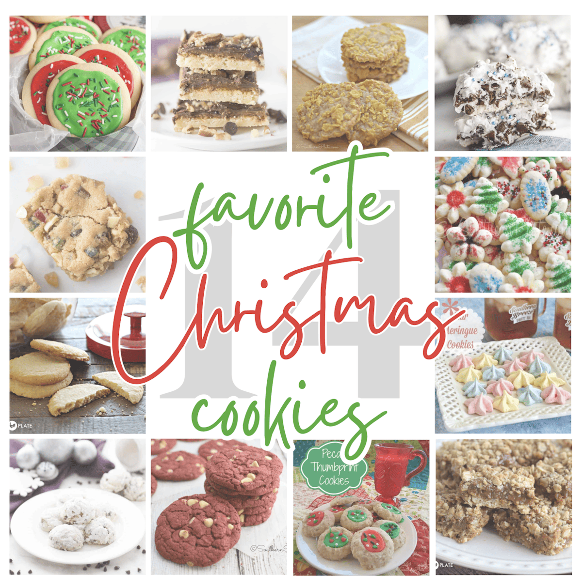 14 Favorite Christmas Cookie Recipes