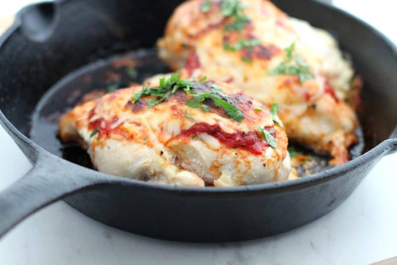 Low Carb Lasagna Stuffed Chicken