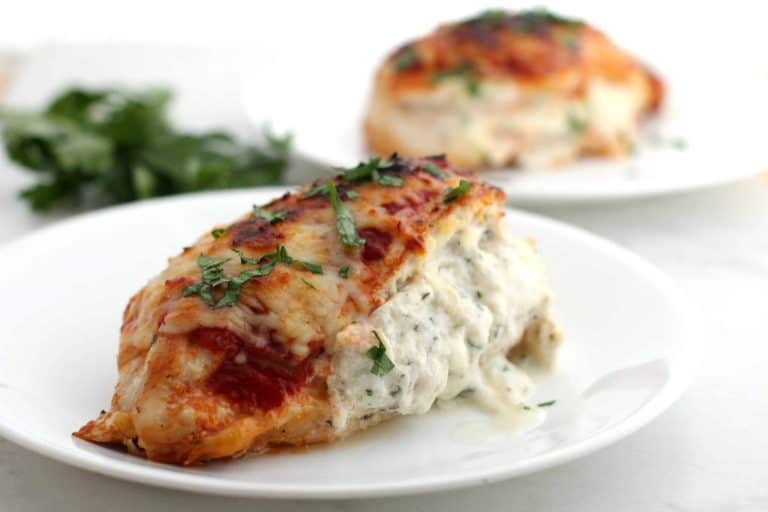 Low Carb Lasagna Stuffed Chicken - Southern Plate