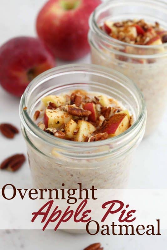 Overnight Apple Pie Oats