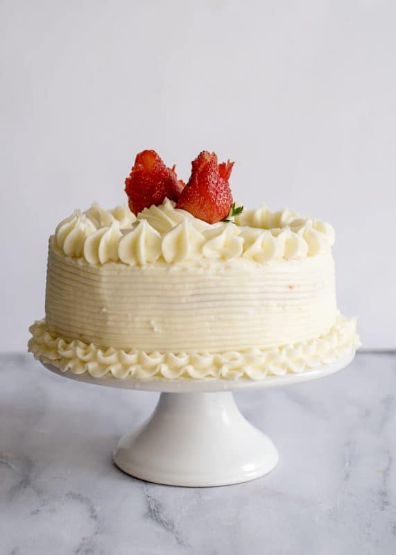 Fresh Strawberry Cake