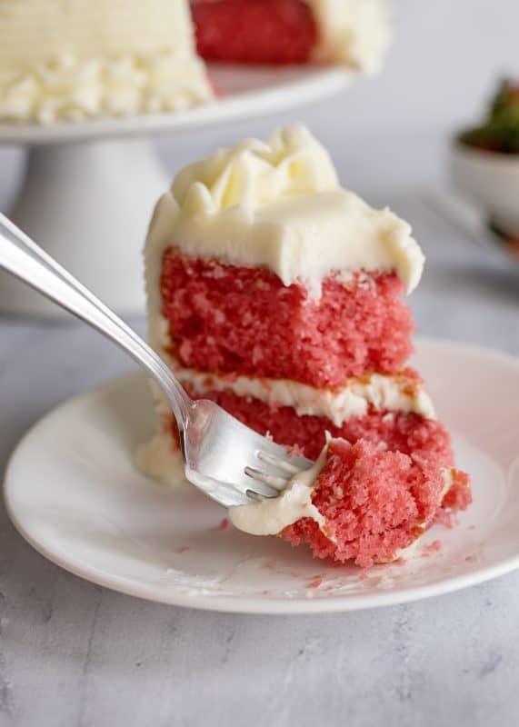 Fresh Strawberry Cake