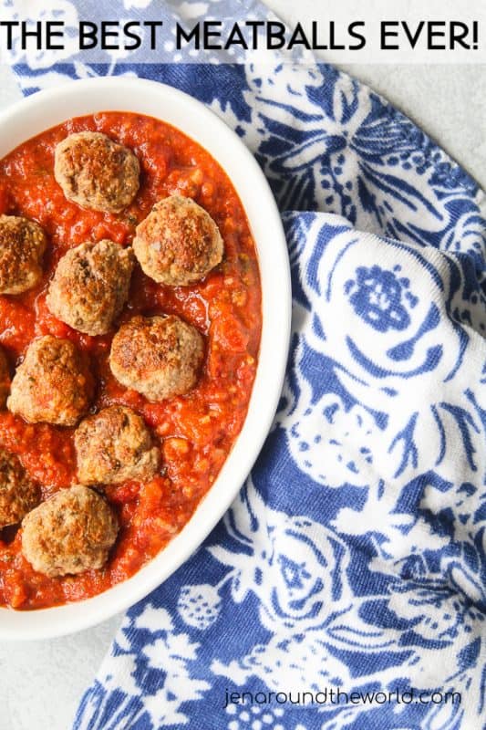 The Best Meatballs Ever!