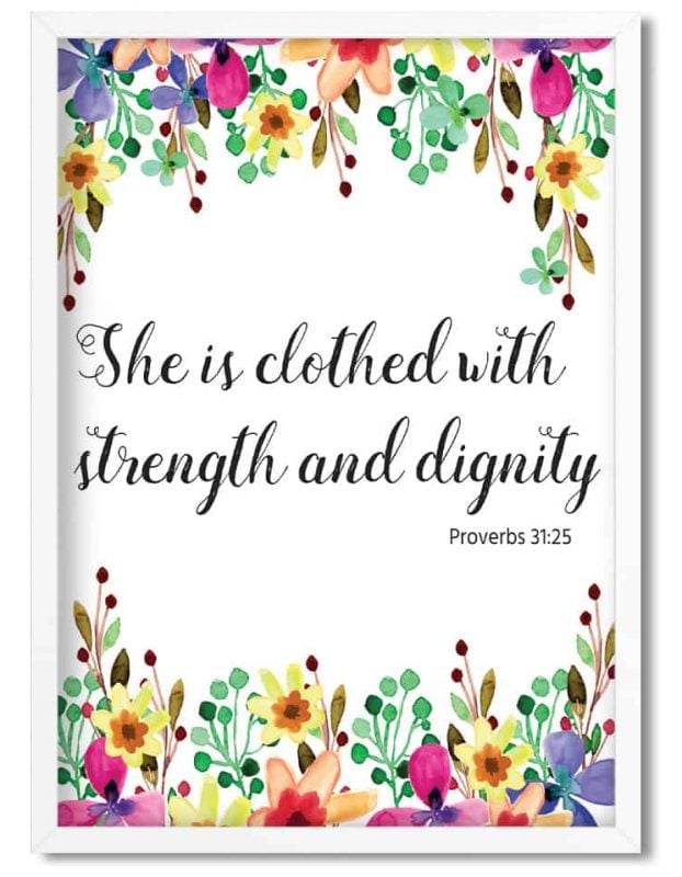 Free Printable Proverbs 31