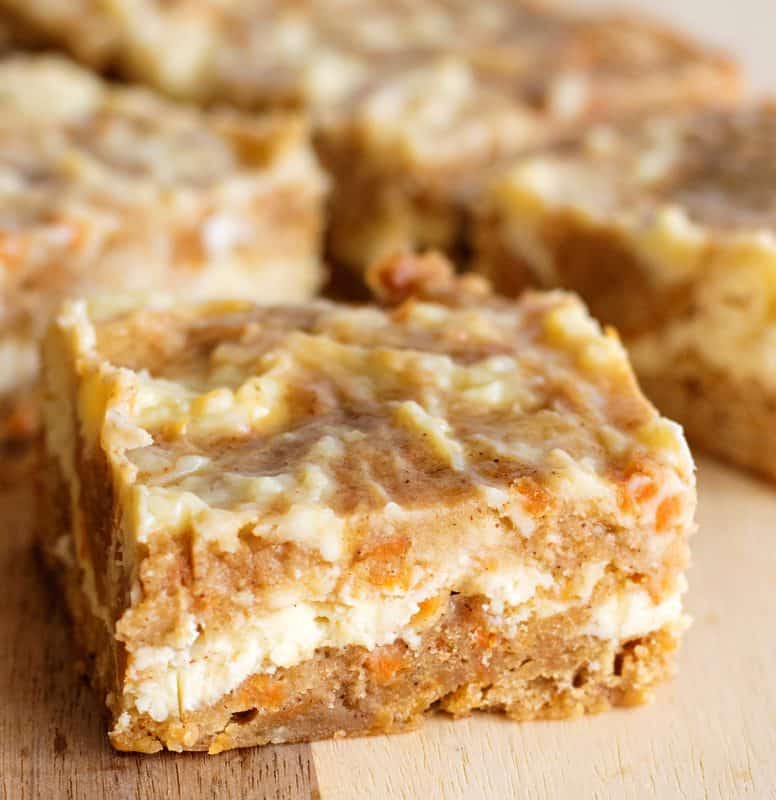 Carrot Cake Blondies