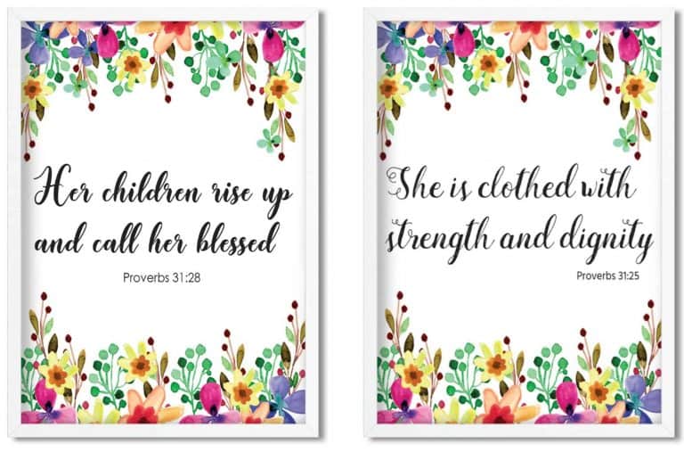 Free Proverbs 31 Gift Printables - Southern Plate