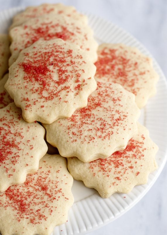 Mama Reed's Southern Tea Cakes With Colorful Sugar Sprinkles