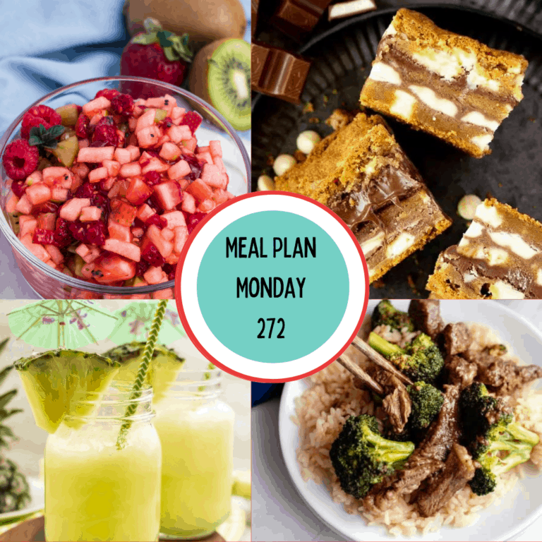 Meal Plan Monday 272
