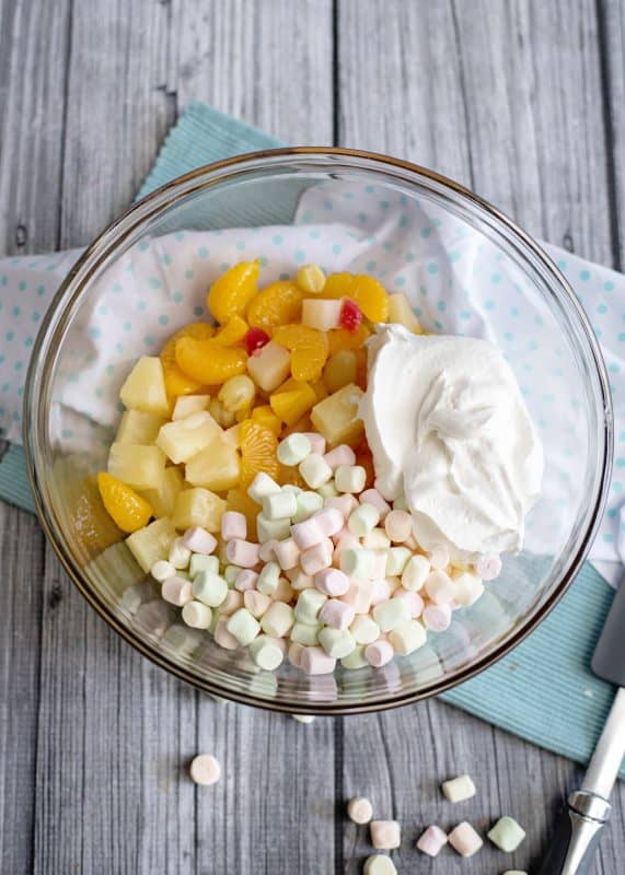 Place all ingredients in a mixing bowl.