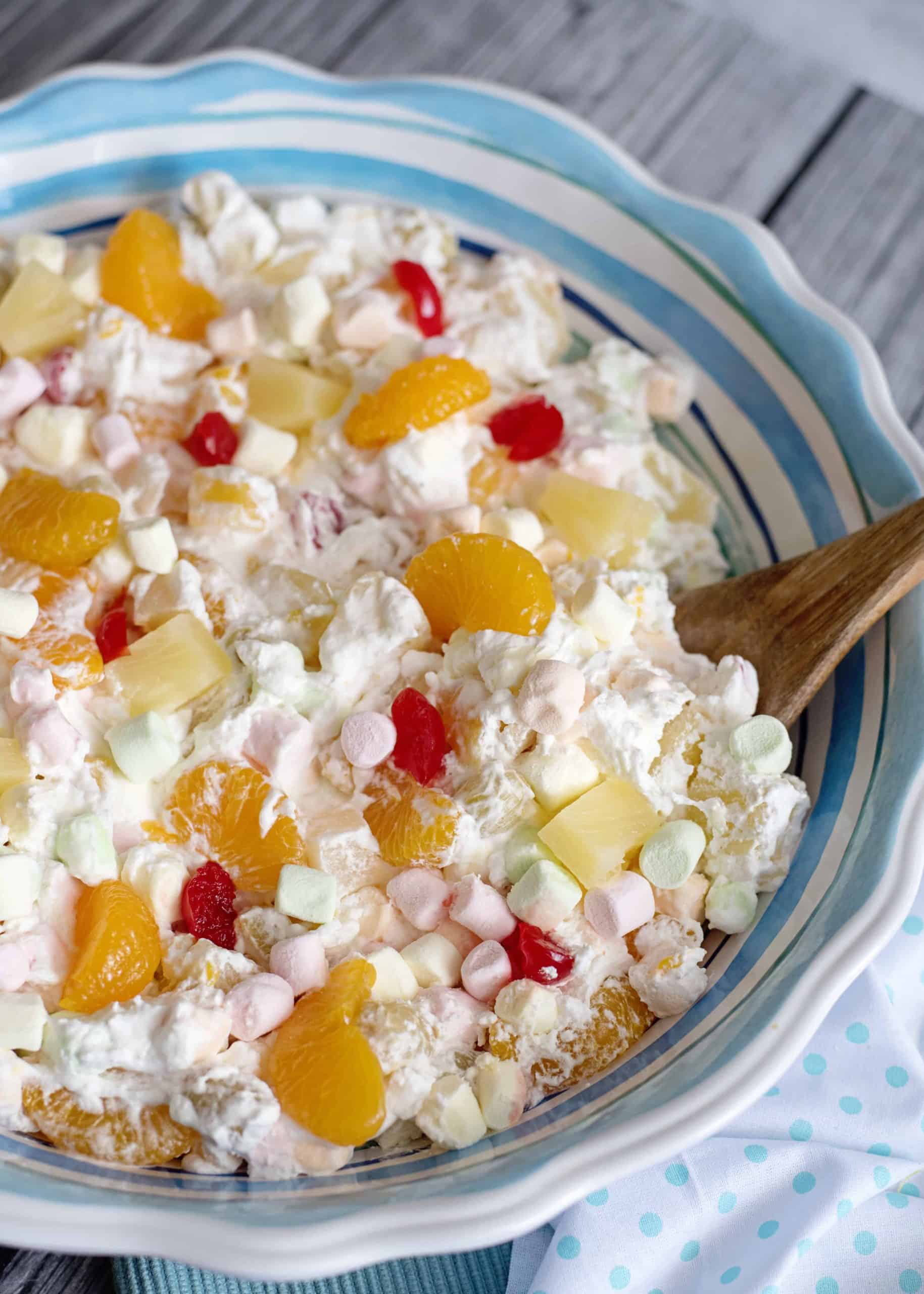 Five Cup Fruit Salad Southern Plate